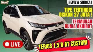 🔴REVIEW SINGKAT : TERIOS 1.5 R AT CUSTOM RWD | PUTIH | HARGA TERMURAH SE ALAM SEMESTA!