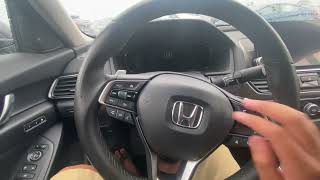 2018 Honda Accord Touring Horn