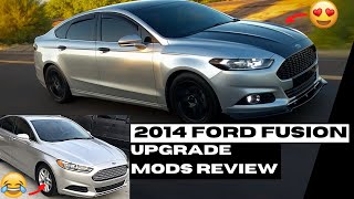 2014 FORD FUSION MODS REVIEW| Best Upgrades to make your Fusion stand out from All others!