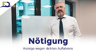 Vorwurf: Drängeln auf der Autobahn – so sollten Sie reagieren (Verhaltenstipps vom Fachanwalt)