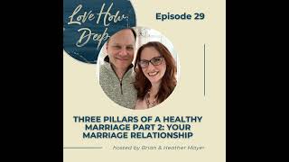 29: Three Pillars of a Healthy Marriage Part 2 - Your Marriage Relationship