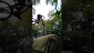 big jumps on the big bike #viral #bike #mtb #steezy #mtbjumps #mtb4life #sick #vitus #fivetenshoes