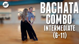 Bachata Moves for Beginners | Bachata Intermediate Combo (6-11)