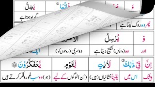 P24TL245 Taleem Ul Quran Para 24 Surah Al   Zumar Ayaat 32   52