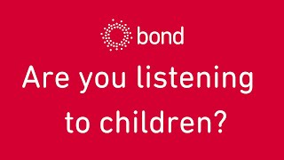 Are you listening to children?