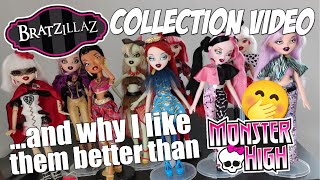 BRATZILLAZ Fashion Doll Collection - I prefer them to Monster High 🤷‍♂️ HALLOWEEN SPOOKIE OOKIE