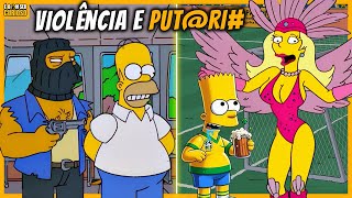 É DESSE JEITO QUE OS SIMPSONS E O RESTO DO MUNDO VEEM O BRASIL ???