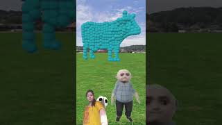 Moto satisfying video with cow voronoi future #satisfying #cute #cow #asmr #fwm