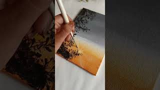 Acrylics on canvas | Canvas painting #canvaspainting