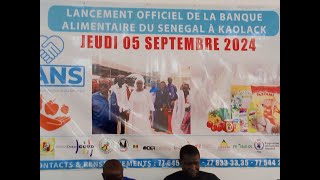 Suivez en direct le lancement officiel de la Banque Alimentaire du Sénégal à Kaolack...