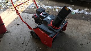 New ariens 21 professional snow blower