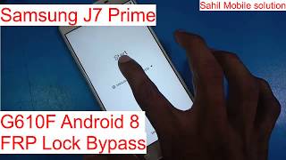 Samsung SM-G610F | J7 Prime Android 8.1.0 Oreo Remove Google Account June 2019