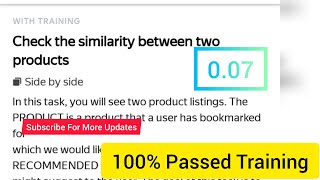 Check the similarity between two products Toloka/ Check the similarity between two products 0.07