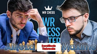 Alireza Firouzja vs Maxime Lagrave | WR Chess Masters 2024