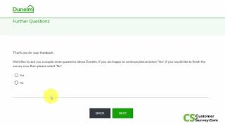 Dunelm Customer Feedback Survey | 2023