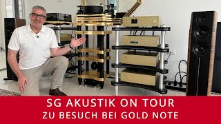 SG Akustik On Tour | Zu Besuch bei Gold Note | Firmenportrait