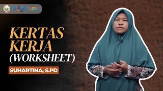 EKONOMI - KERTAS KERJA (WORKSHEET) | SUHARTINA, S Pd