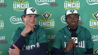 UNCW Baseball Connor Kane & Kevin Jones | Postgame vs Elon, 3-24-24