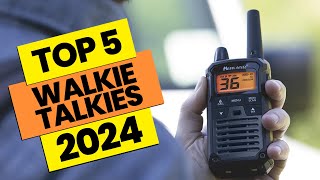 Top Professional Walkie Talkies of 2024 – Durable and Powerful!