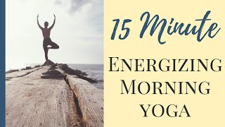 15 MINUTE ENERGIZING MORNING YOGA FLOW | Nina Elise Yoga & Fitness