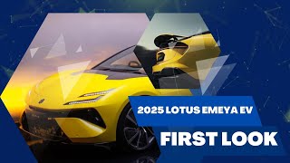 2025 Lotus Emeya EV | WEIRD NAME, FOUR DOORS, STUPID SPEED