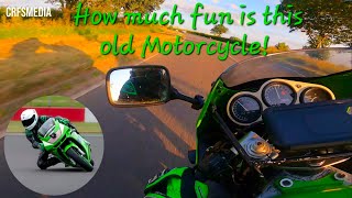 1996 Kawasaki ZX6R - Test ride GoPro