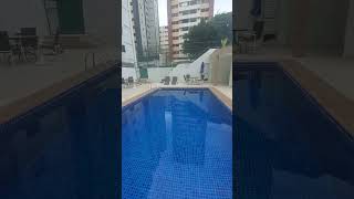 PISCINA É BOM DEMAIS #apartamento #viral #shortsclip