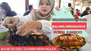 BALUNG DINOSAURUS | Kuliner Unik Jogja,  Balung Dinosaurus yang Dijamin Bikin Ngiler!