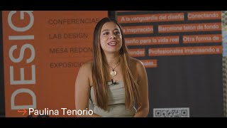 Paulina Tenorio, alumna del Máster en Decoración de Interiores - Opiniones ESDESIGN