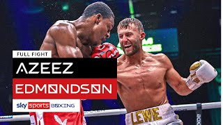 FULL FIGHT! | Dan Azeez vs Lewie Edmondson | British & Commonwealth title fight 🏆