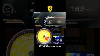 FERRARI BATTLE F8 vs LA FERRARI #shorts