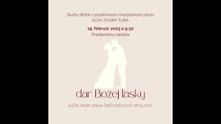 Služby Božie -ECAV Stará Turá  Predpôstna nedeľa