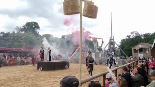 Warwick Castle Live Jousting   War Of The Roses   7