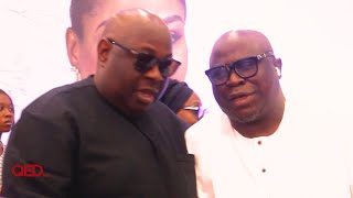 Dele Momodu, Gbenga Adeyinka, others arriving at the farewell service for Modupe Dada