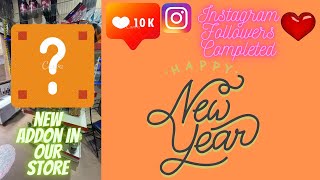 Wishing you a very happy new year🎊|New stock update🤟🏻|Completed 10k Insta Followers🎉❤️‍🔥