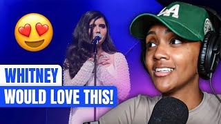 FIRST TIME REACTING TO | Angelina Jordan | WHERE DO BROKEN HEARTS GO (Whitney Cover)