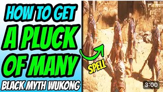 How To Get A Pluck Of Many Skill Perk In Black Mtyh Wukong!?!?