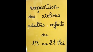 Exposition L'atelier école Mouans-Sartoux 2022