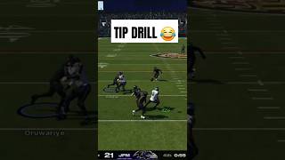 Tip Drill Pick Six 😂