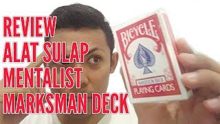 REVIEW ALAT SULAP MENTALIST : MARKSMAN DECK BY LUKE JERMAY