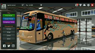 asian travels livery for Volvo b9r | bussid | bus simulator Indonesia | indian mods | dance plus 6