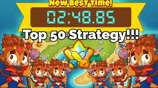 Btd6 Race “The Not So Race Towers” in 2:48.85 Top 50 Guide!!!