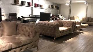 Florida2 sofa at Luxury Comfort showroom