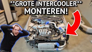 **GROTE INTERCOOLER** MONTEREN OP MIJN 600PK HONDA CIVIC | PT 8