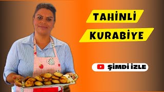 NEFİS Bİ KURABİYE TARİFİ 😍 Tahinli Kurabiye Yapımı 😋