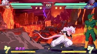 DBFZ S3.5 Android 21 new spark loop stolen techniques used 81 hits