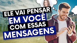 TIPOS DE MENSAGENS QUE FAZEM ELE PENSAR EM VOCÊ (Dicas de relacionamento por Alexandre Chollet)