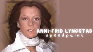 Anni-Frid Lyngstad Speedpaint (2024)