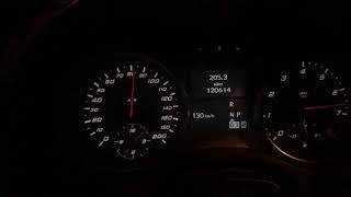 Mercedes-Benz ML63 AMG 30-130mph (45-210kph) Acceleration