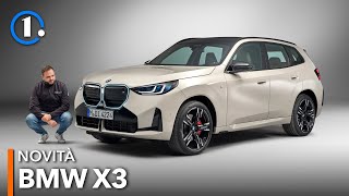 Nuova BMW X3 (2024) 🇩🇪 Ecco come cambia il SUV premium! Meglio di GLC e Q5?